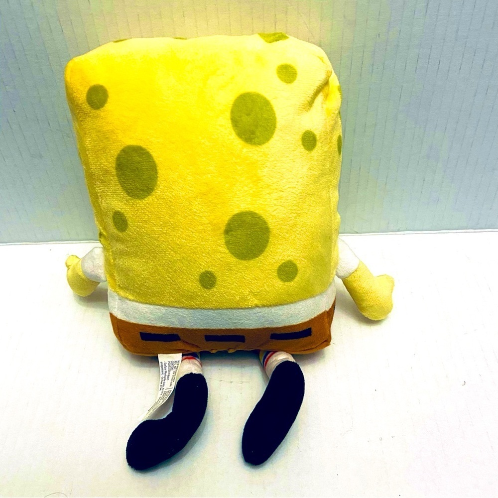 Original SpongeBob SquarePants 10” inch Plush Squeezable Toy. - Picture 6 of 7